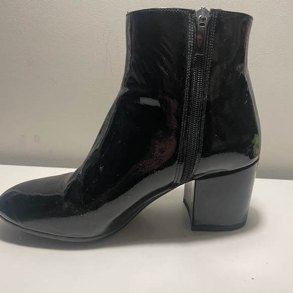 Italian patent leather boots - Picture 2 of 3